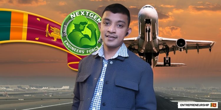 Sasilu Jayakody, Founder and CEO of Nextgen Engineers' Force (PVT) LTD